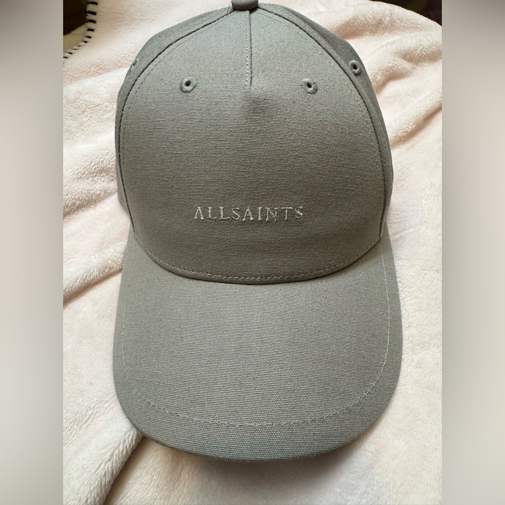 SOLD All Saints Khaki/Taupe Baseball Cap/Hat